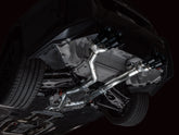 AWE   Track Edition Exhaust for BMW G87 M2 - Diamond Black Tips - Mounted